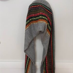Caramel Color Hobo  Scarf Unbranded 100% Acrylic Made In China 76” X 16”